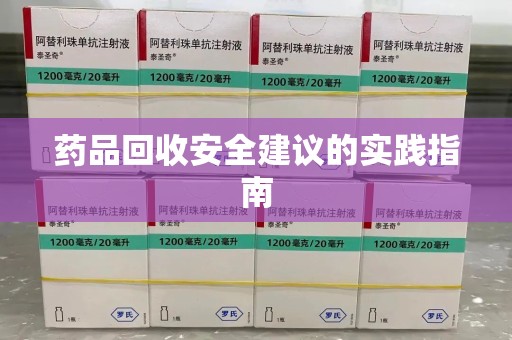 岳阳药品回收安全建议的实践指南